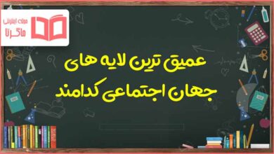 عمیق ترین لایه های جهان اجتماعی کدامند جامعه دهم