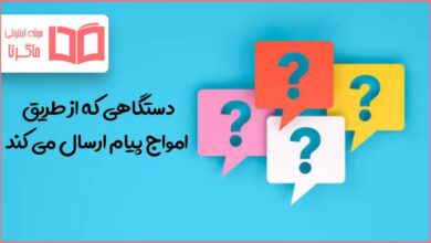 دستگاهی که از طریق امواج پیام ارسال می کند