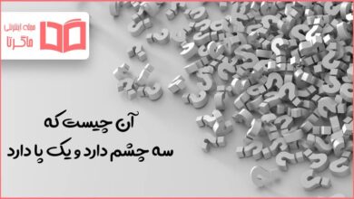 آن چیست که سه چشم دارد و یک پا دارد