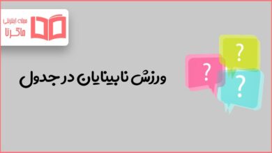 ورزش نابینایان در جدول