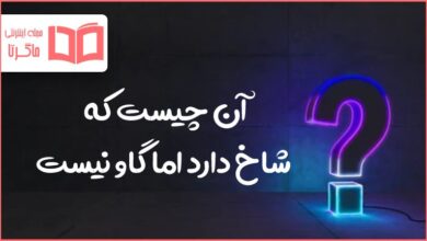 آن چیست که شاخ دارد اما گاو نیست