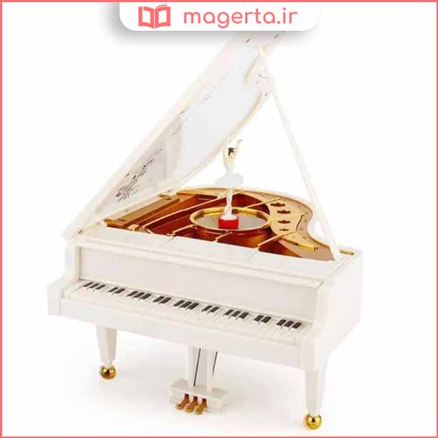 جعبه موزیکال مدل پیانو