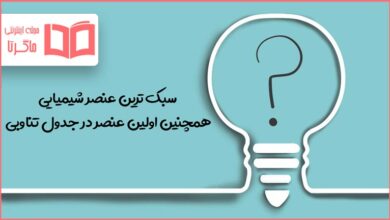 سبک ترین عنصر شیمیایی همچنین اولین عنصر در جدول تناوبی