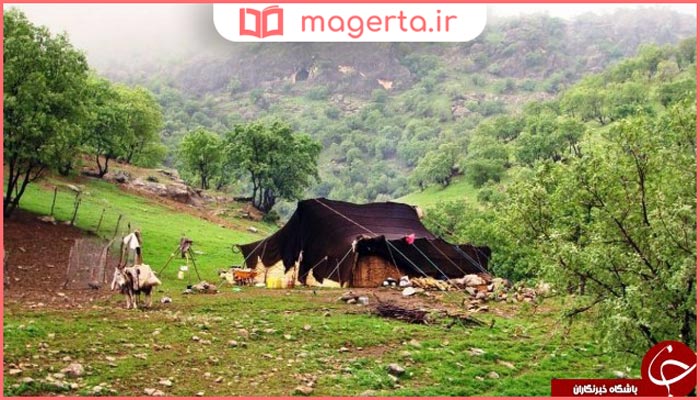 عکس خانه چادر روستایی