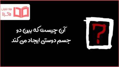 آن چیست که بین دو جسم دوستی ایجاد می کند