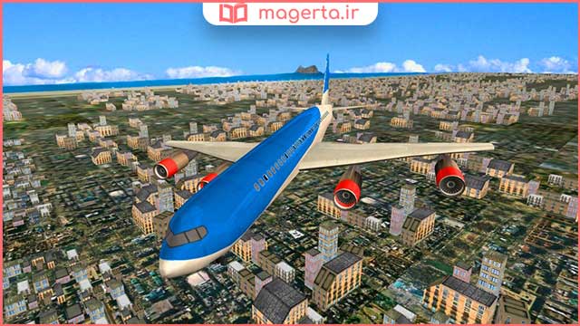 بازی شبیه ساز هواپیمایی Flight Pilot Simulator 3D برای اندروید و iOS