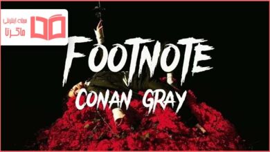 متن و ترجمه آهنگ Footnote از Conan Gray