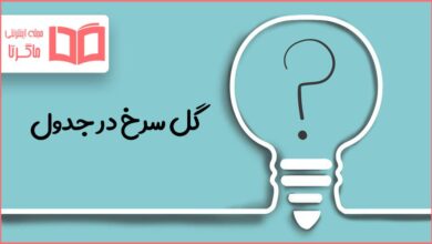 گل سرخ در جدول