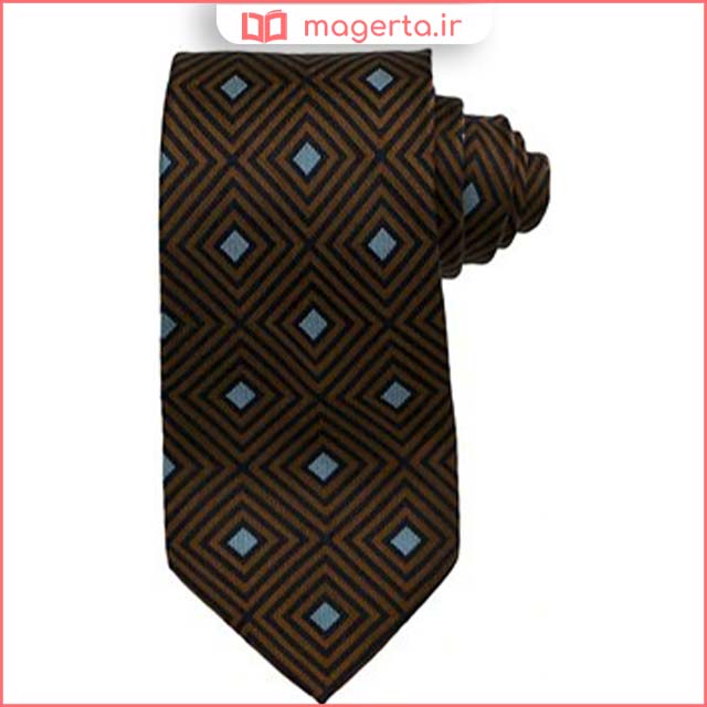 کراوات طرح دار ابریشم خالص مردانه