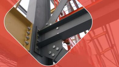 آشنایی با اتصالات تیرآهن در سازه های فولادی از نوع پیچی