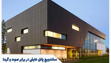 ساندویچ پانل عایقی در برابر صوت و گرما