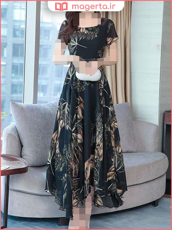 مدل لباس مجلسی بلند گیپور