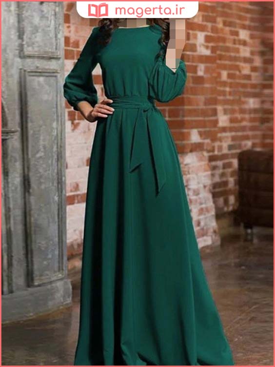 مدل لباس مجلسی بلند ایرانی