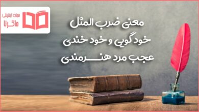 معنی ضرب المثل خود گویی و خود خندی عجب مرد هنرمندی