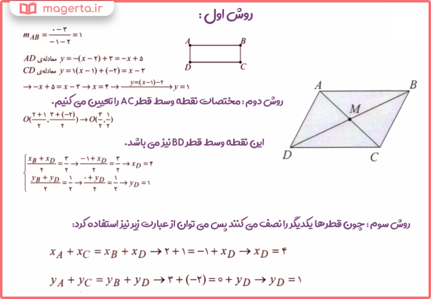 تدریس و مراحل تمرینات صفحه 9 ریاضی یازدهم فصل اول