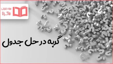 گربه در حل جدول