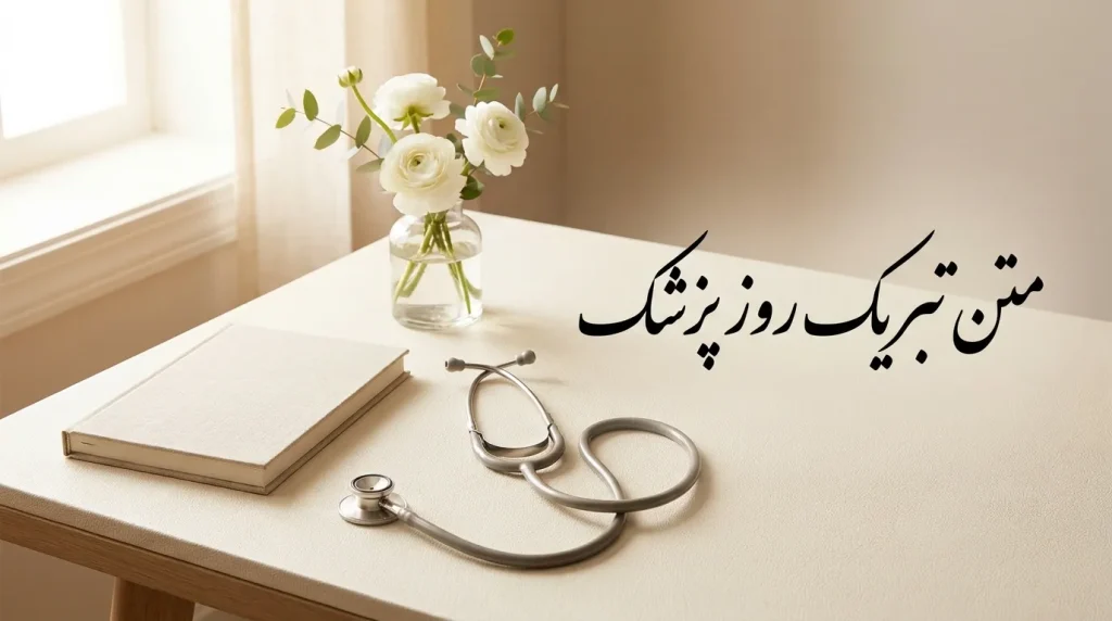 متن روز پزشك مبارک باد
