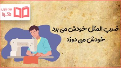 معنی ضرب المثل خودش می برد و خودش می دوزد