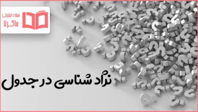 نژاد شناسی در جدول