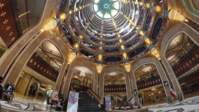 فاصله هتل مدینهالرضا از جاهای دیدنی مشهد