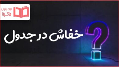 خفاش در جدول