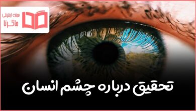 تحقیق درباره چشم انسان علوم کلاس پنجم