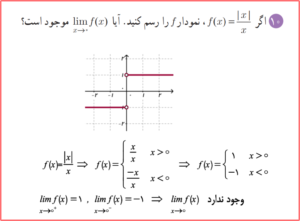 حل سوالات صفحه 127 ریاضی یازدهم تجربی با توضیح