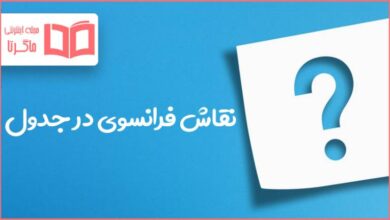 نقاش فرانسوی در جدول