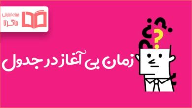 زمان بی آغاز در جدول