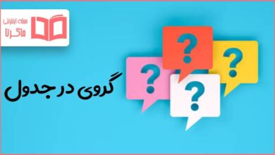 گروی در جدول