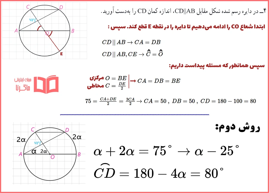 تدریس تمرین های صفحه 17 هندسه کلاس یازدهم ریاضی