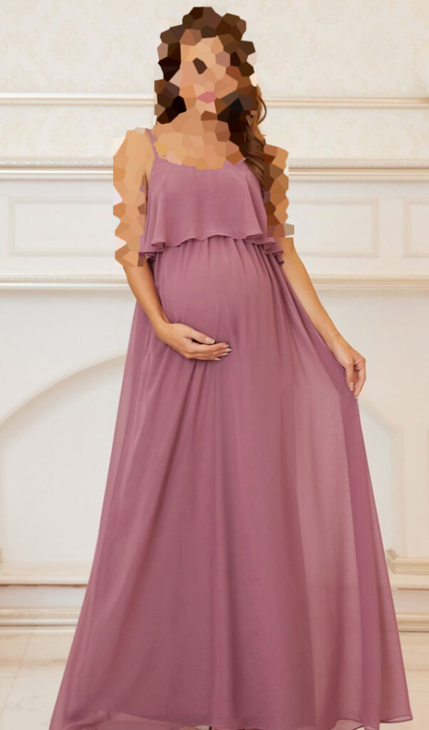مدل لباس بارداری پرنسسی و زیبا