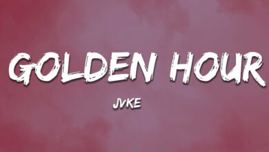 متن و ترجمه آهنگ Golden Hour از JVKE