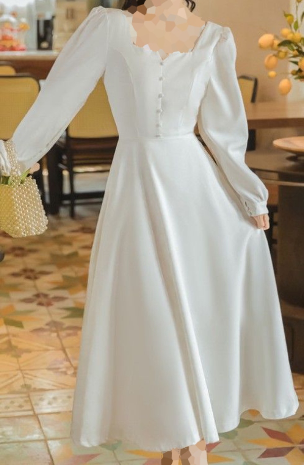 شیک ترین مدل لباس مجلسی سفید پوشیده