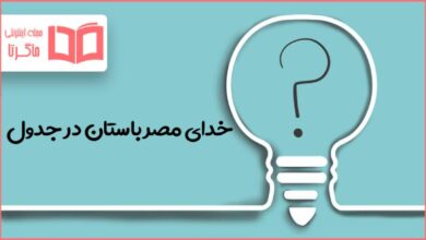 خدای مصر باستان در جدول