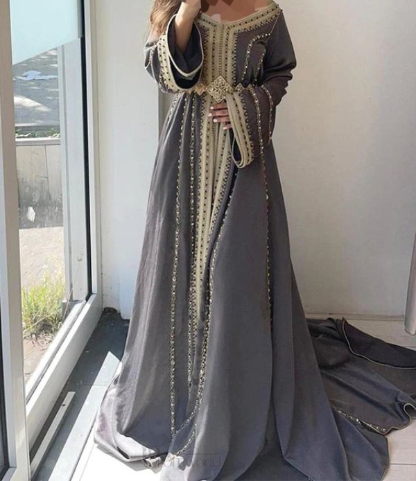 مدل لباس زنانه عربی بلند و کاملا پوشیده