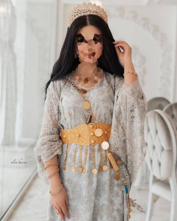 مدل لباس عربی دخترانه فوق العاده لاکچری و شیک
