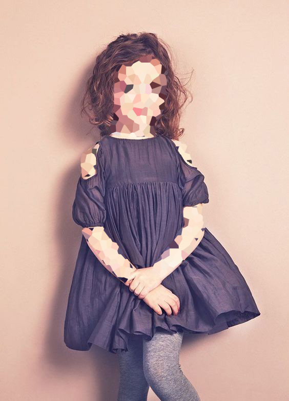 مدل لباس ابروبادی بچه گانه دخترانه برای مهمانی