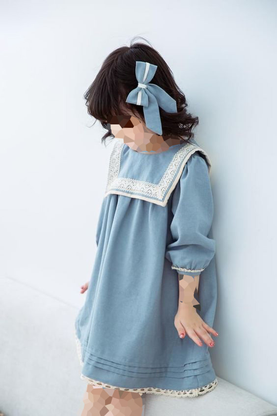 مدل لباس دخترانه بچه گانه با پارچه ابروبادی