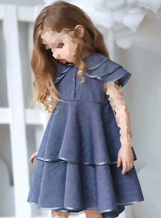 مدل لباس ابروبادی بچه گانه دخترانه