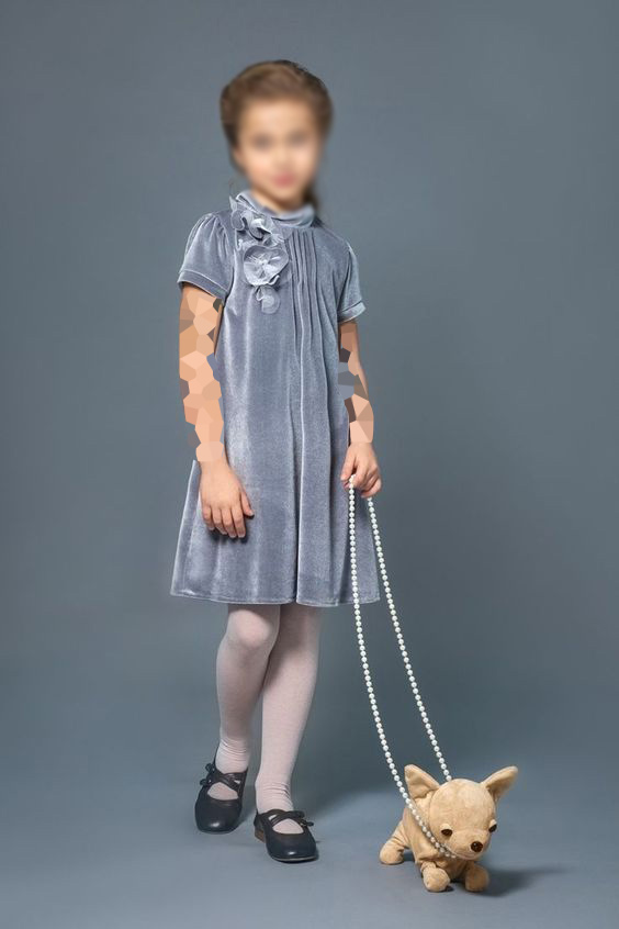 مدل لباس بچه گانه دخترانه با پارچه مخمل کبریتی