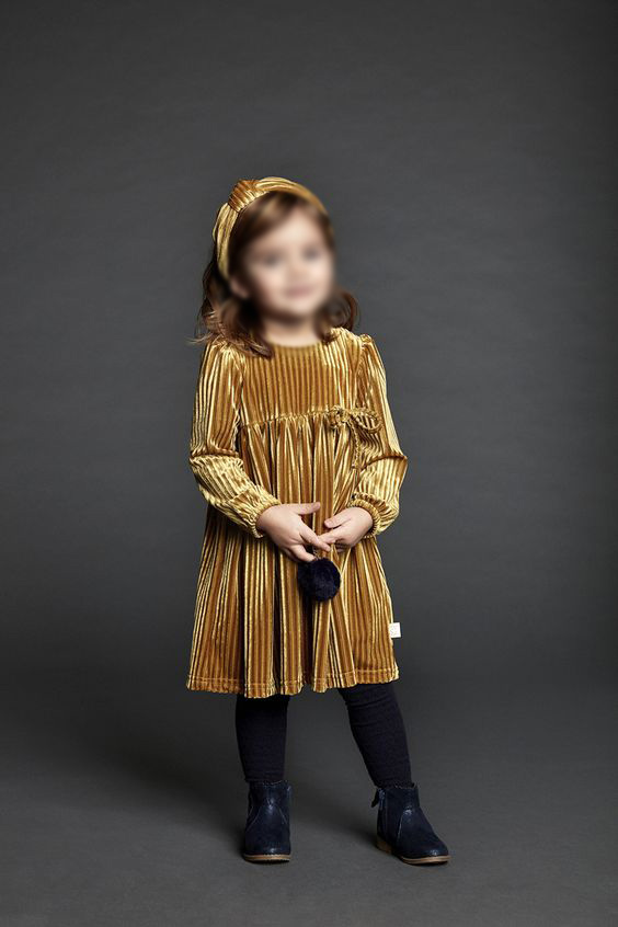 مدل لباس بچه گانه با پارچه چوب کبریتی