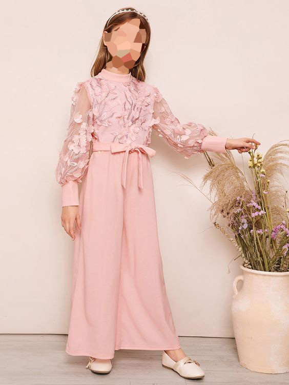 مدل لباس مجلسی دخترانه 8 ساله دو تیکه
