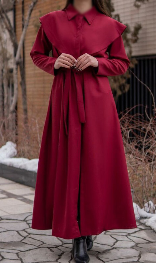 مدل لباس مجلسی با پارچه مازراتی زیبا