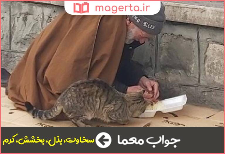 جواب معما بخشندگی در جدول