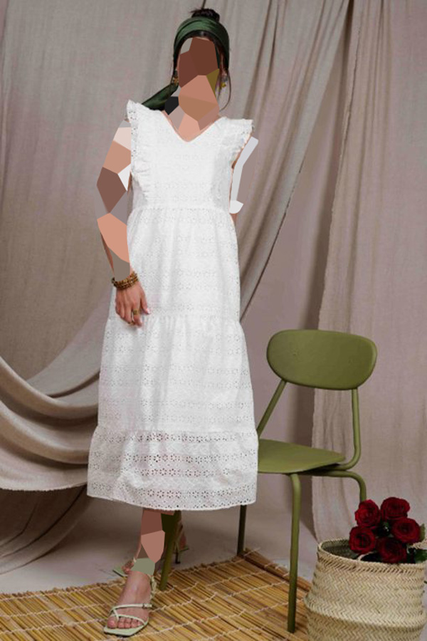 مدل لباس زنانه با پارچه خامه دوزی رنگی