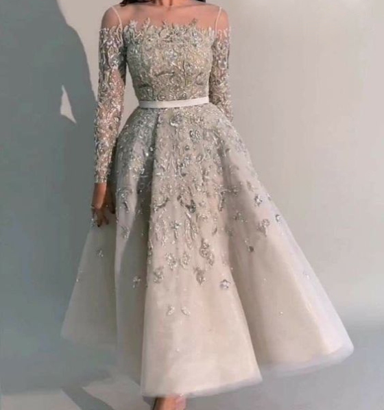 مدل لباس لمه اکلیلی به همراه دامن کرپ شیک