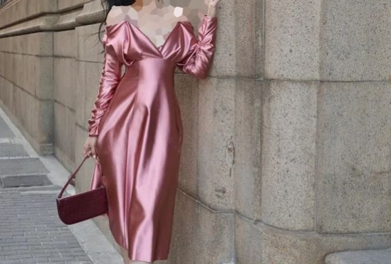 شیک ترین مدل لباس مجلسی بلند با پارچه ساتن آمریکایی