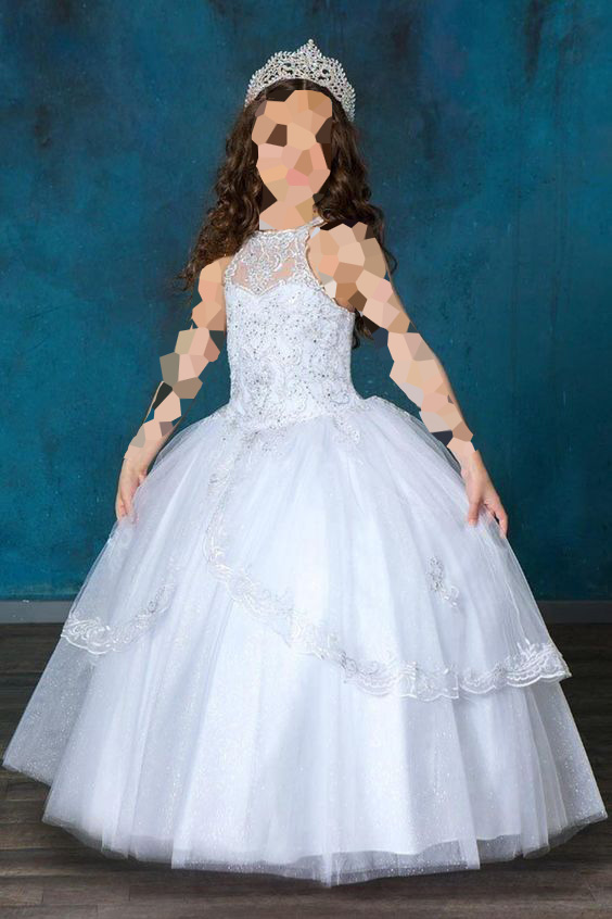 مدل لباس عروس بچه گانه پف دار خاص