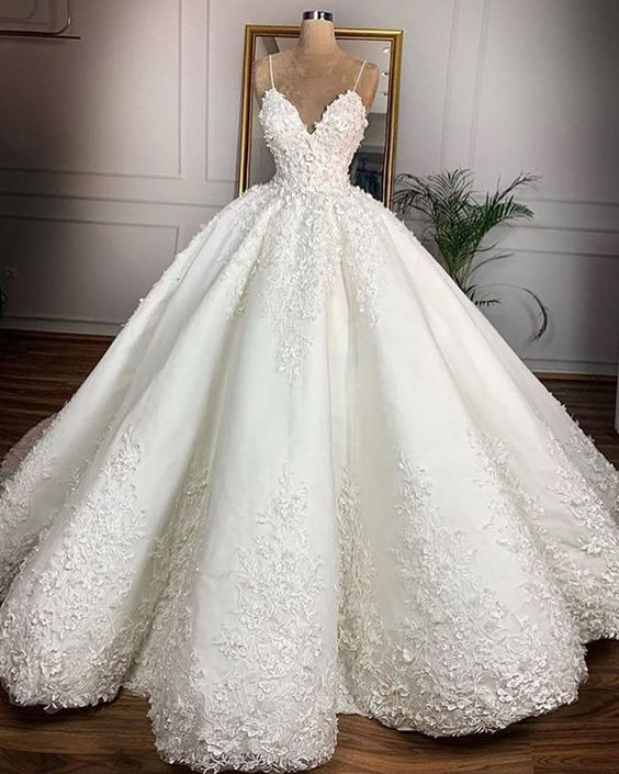 مدل لباس عروس پرنسسی پف دار